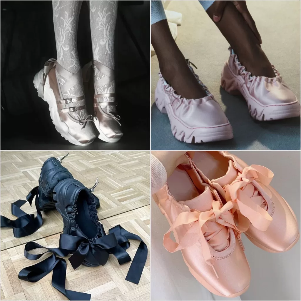 Ballet sneakers